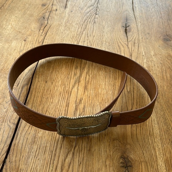 Mens GUESS belt - Western Style - Picture 1 of 7